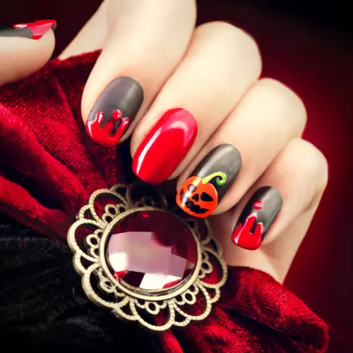 Custom nail art designed to reflect personal style, themes, and special occasions