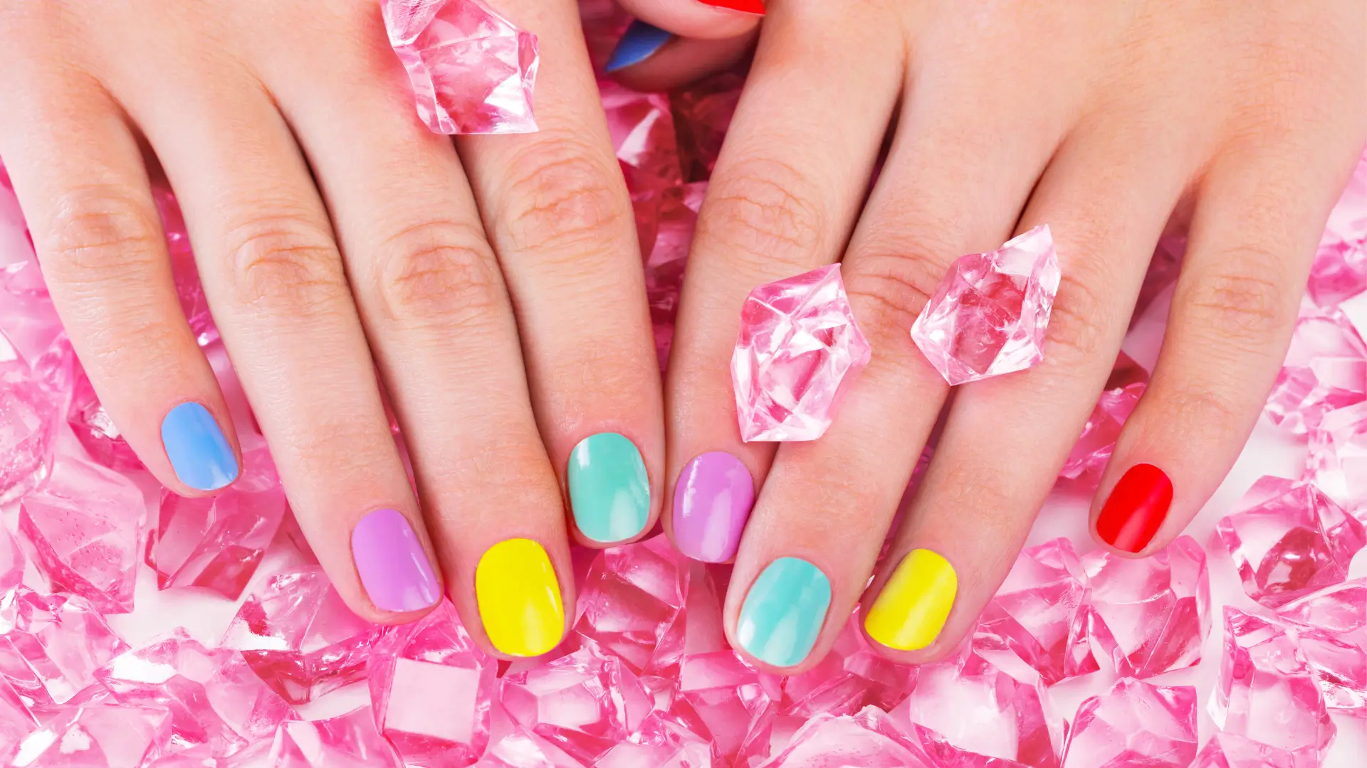 Homepage hero image showcasing nail sets, ambiance, and creative energy